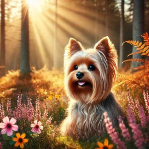 خرید سگ یورکشایر دیوار