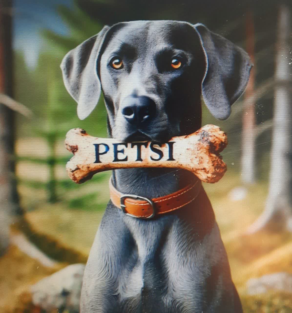 خرید سگ شکاری دیوار