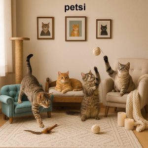 پانسیون گربه در منزل