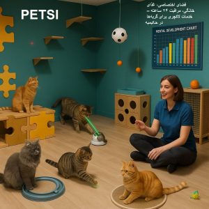 پانسیون گربه در حکیمیه