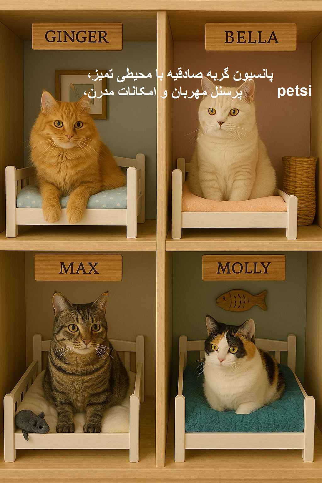 پانسیون گربه در صادقیه