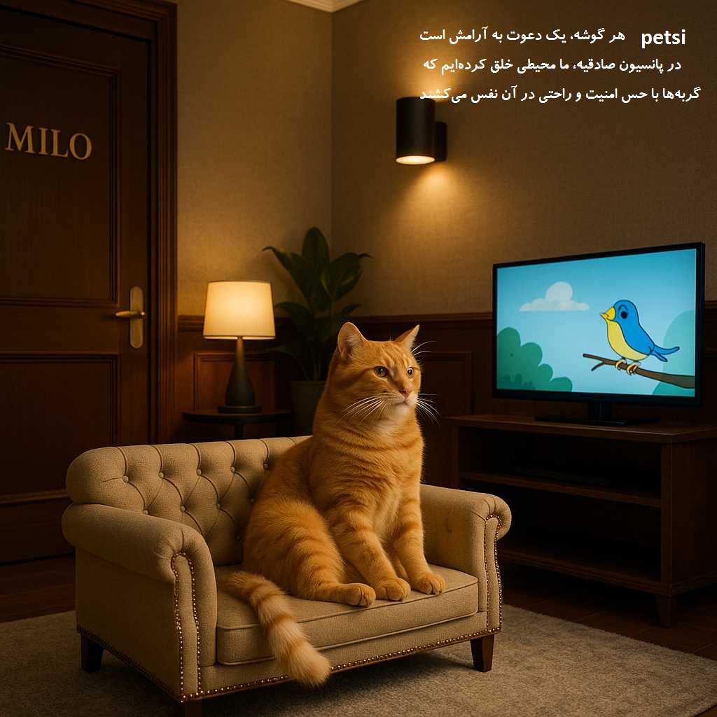 پانسیون نگهداری گربه در صادقیه