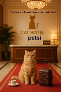 بهترین پانسیون گربه شمال تهران