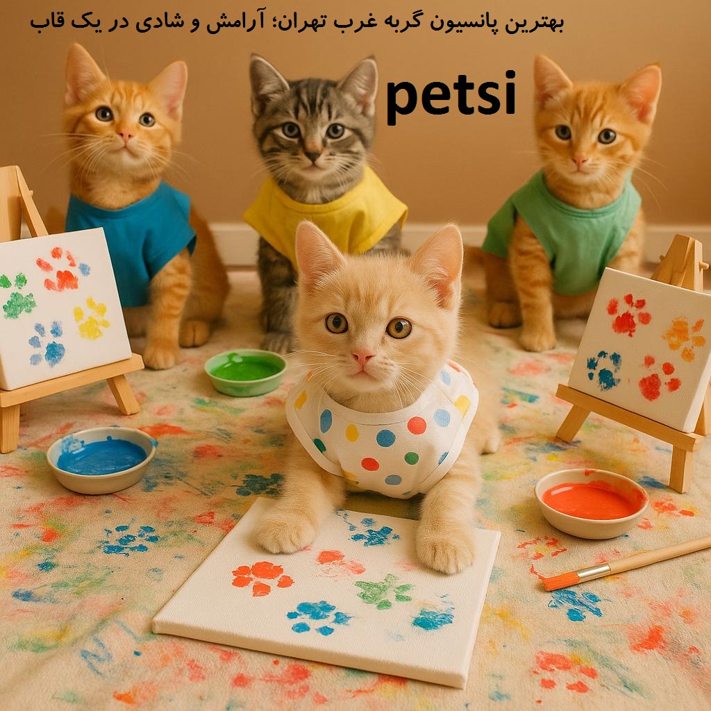 بهترین پانسیون گربه غرب تهران